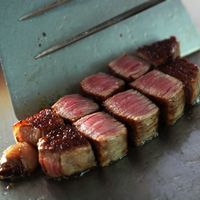 Yakiniku und Steak (Koreanisches Barbeque und Stea
